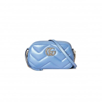 GUCCI GG MARMONT SMALL CAMERA BAG 447632 (24*13*7cm)